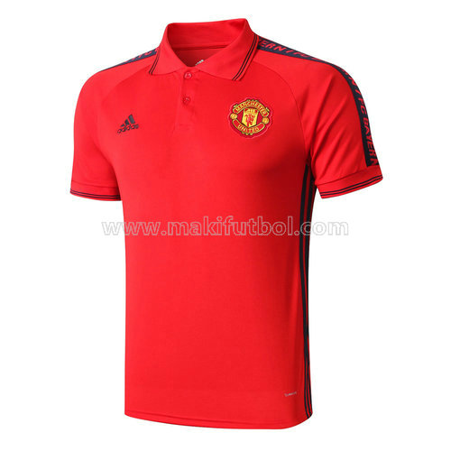 camiseta manchester united polo 2019-20 rojo